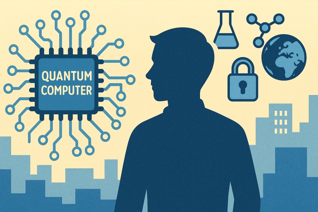 The Role of Quantum Computers in the Future of Humanity