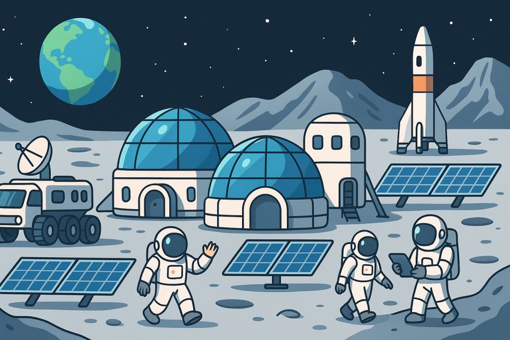 Moon Bases: Future Technologies on the Lunar Surface