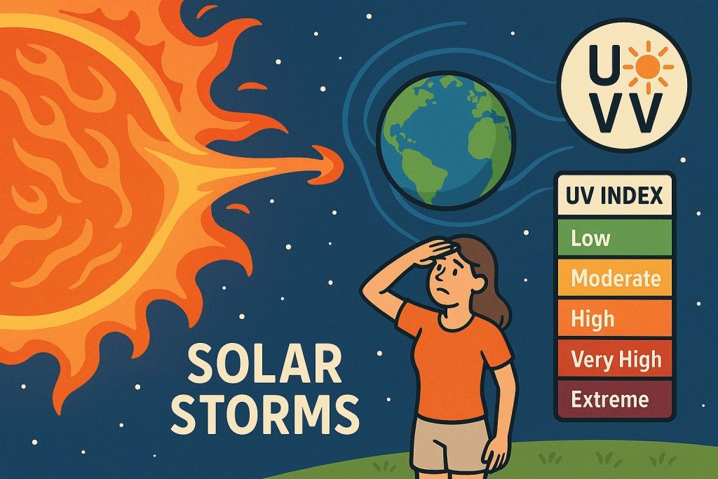 Solar Storms and the Ultraviolet Index: Understanding the Sun’s Impact on Earth