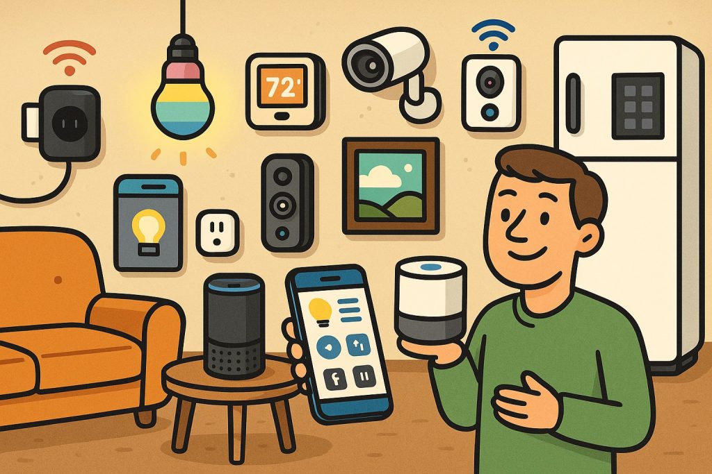 Popular Gadgets in a Smart Home: Enhancing Comfort, Security, and Efficiency