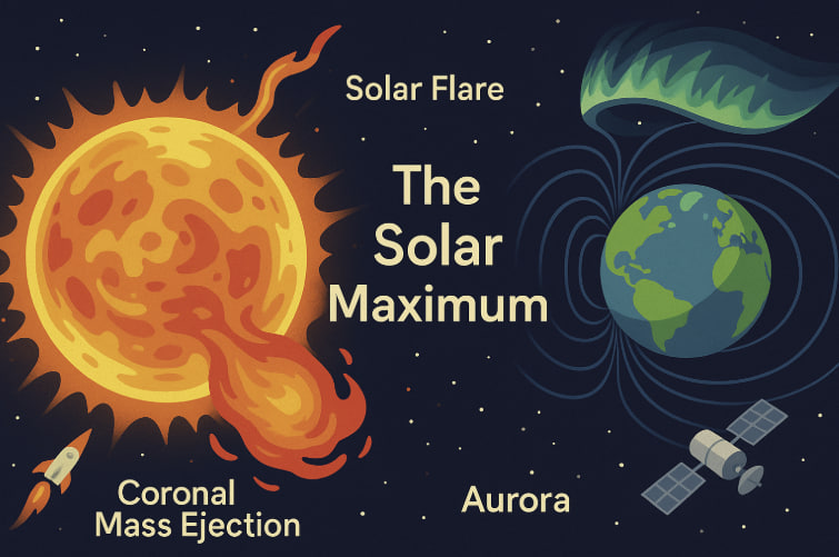 The Solar Maximum: What Happens at the Peak of Solar Activity?