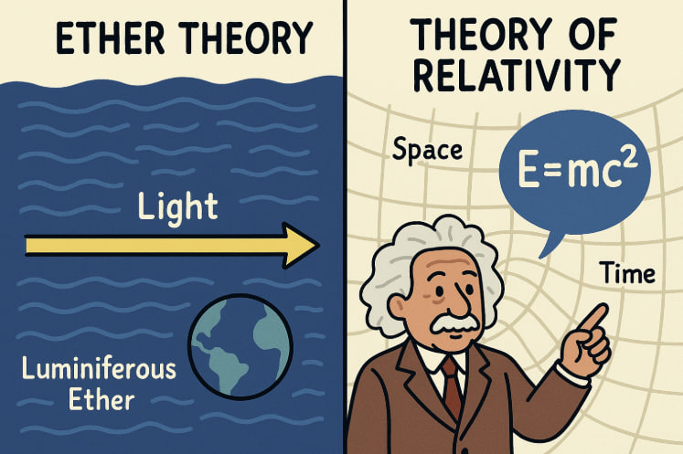 Ether Theory vs. Theory of Relativity: A Clash of Scientific Paradigms