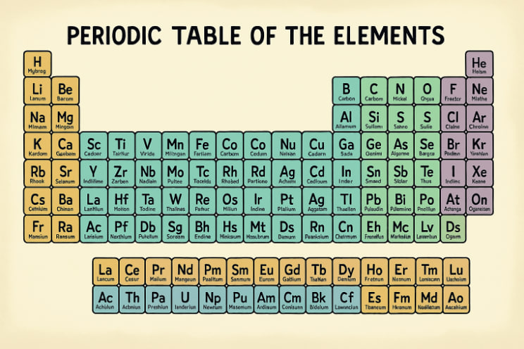 The Periodic Table of Elements: A Scientific Framework of All Matter