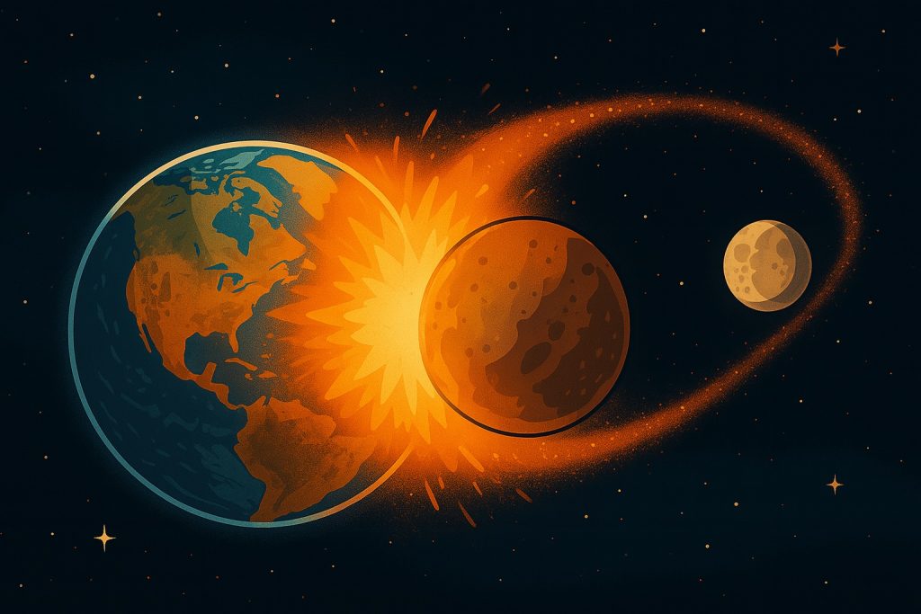 Theia: The Mysterious Planet That Changed Earth’s History?