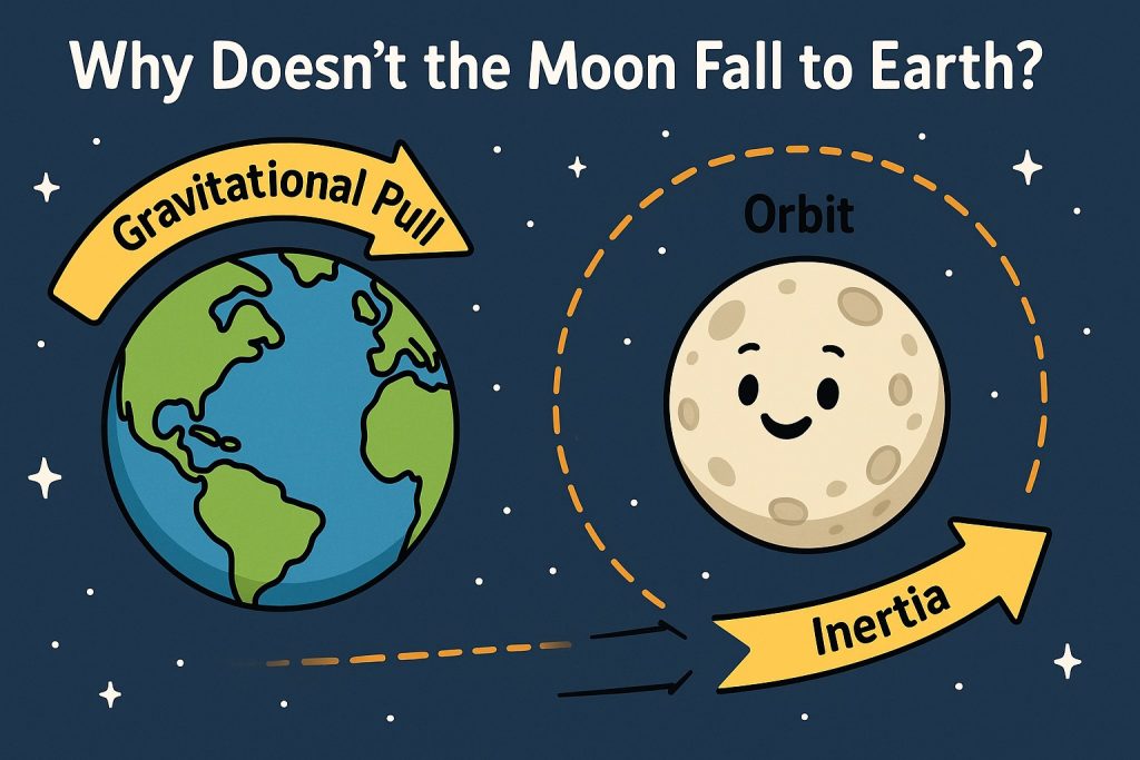 Why Doesn’t the Moon Fall to Earth?