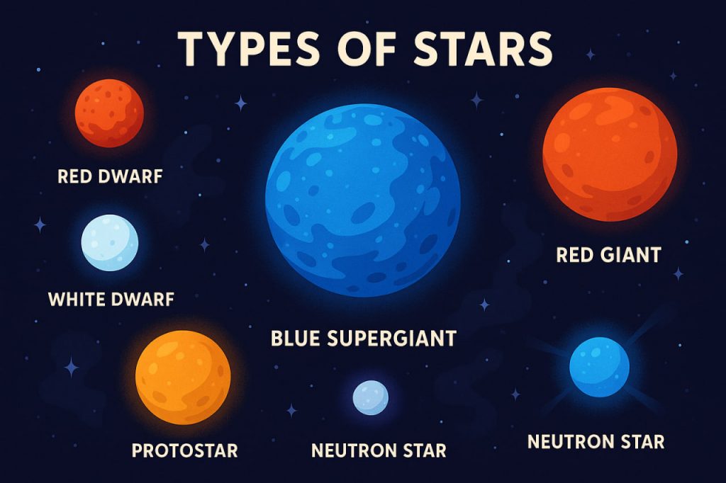 Types of Stars: The Diversity of Stellar Objects in the Universe