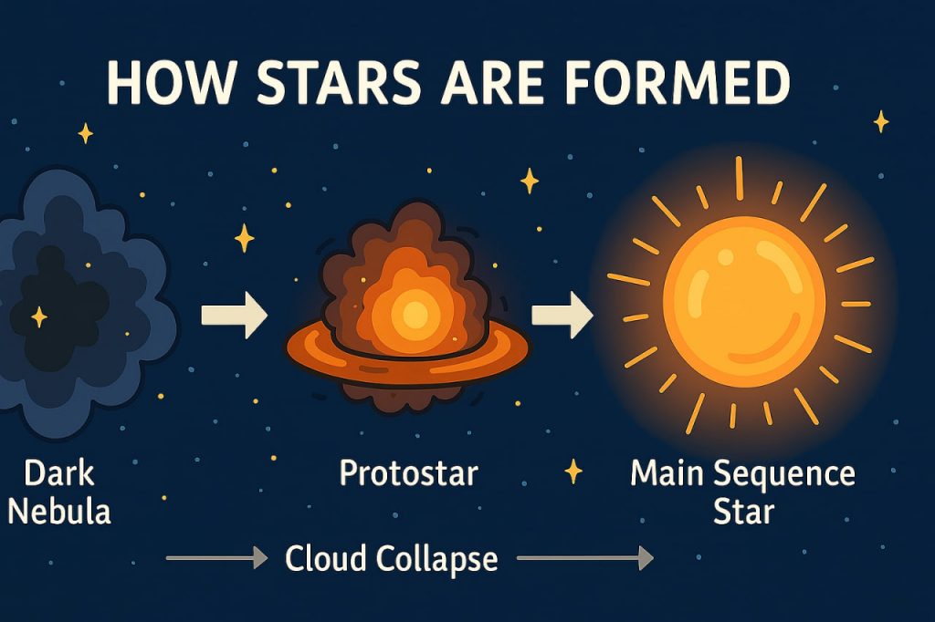 How Stars Are Formed: The Birth of Cosmic Light