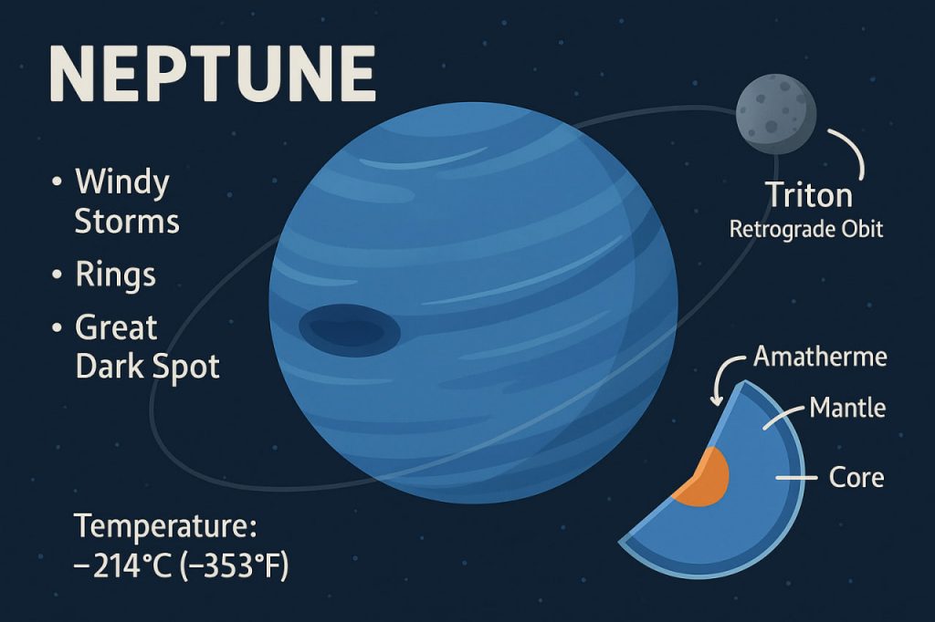Neptune: The Mysterious Blue Giant of the Solar System