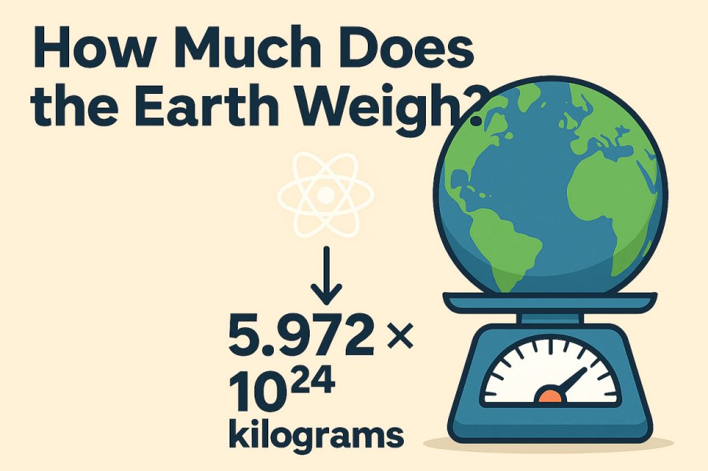 How Much Does the Earth Weigh?