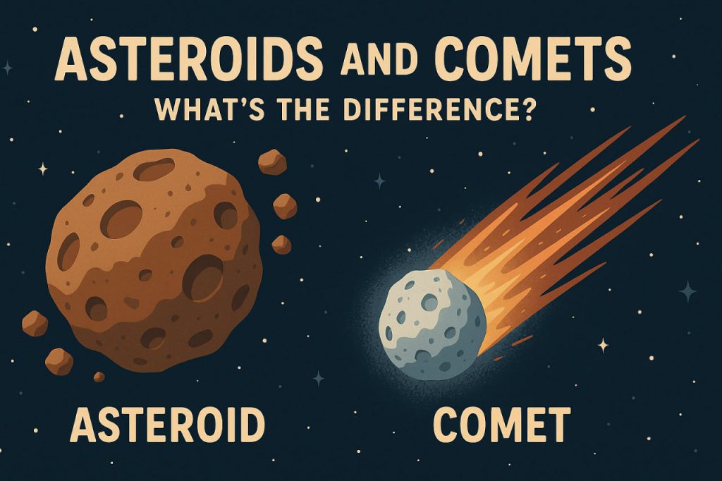 Asteroids and Comets: What’s the Difference?