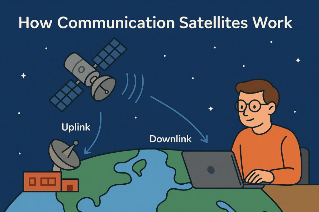 How Communication Satellites Work: Connecting the World from Space