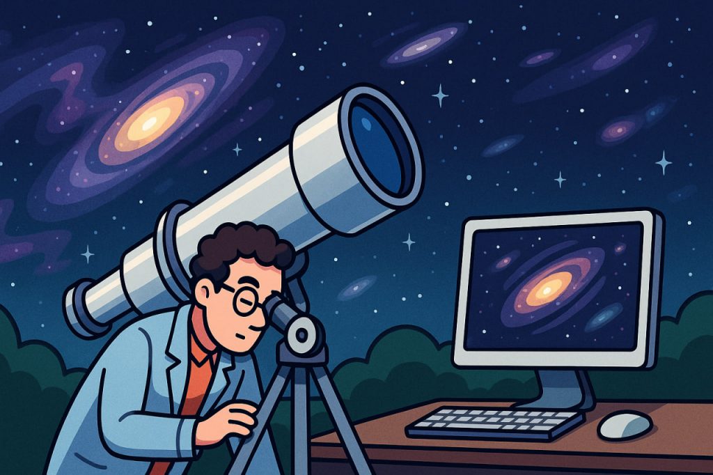 How Distant Galaxies Are Studied