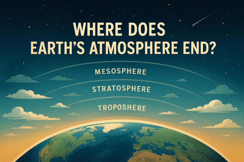 Where Does Earth’s Atmosphere End?