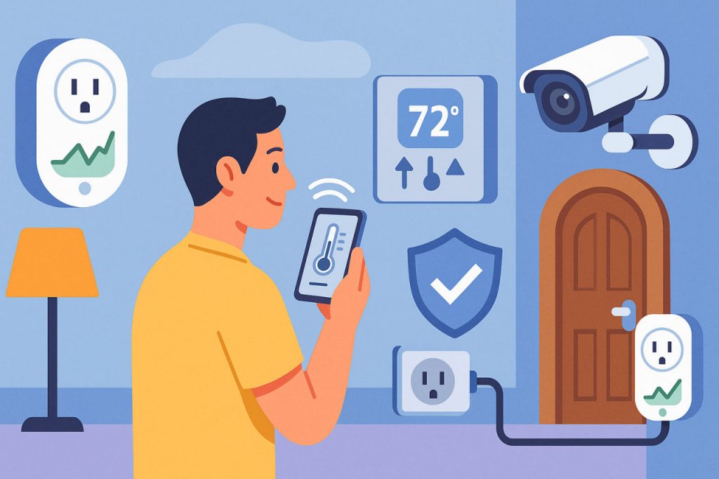 Smart Outlets, Thermostats, and Home Security: Enhancing Safety and Energy Efficiency
