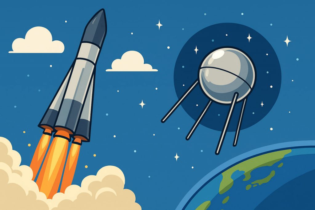 How the First Satellite Was Launched