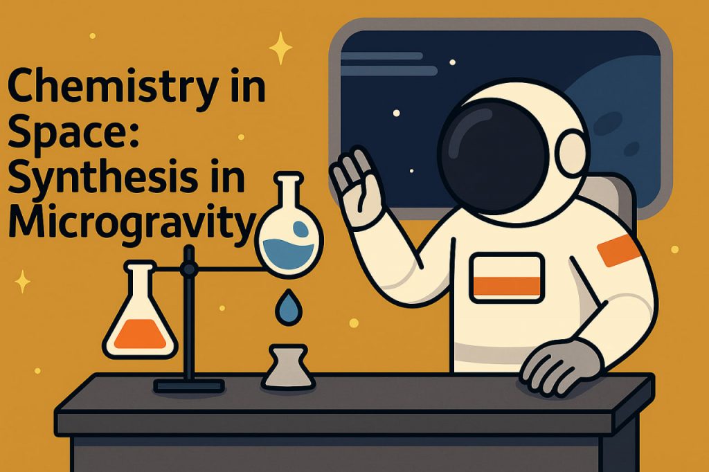 Chemistry in Space: Synthesis in Microgravity