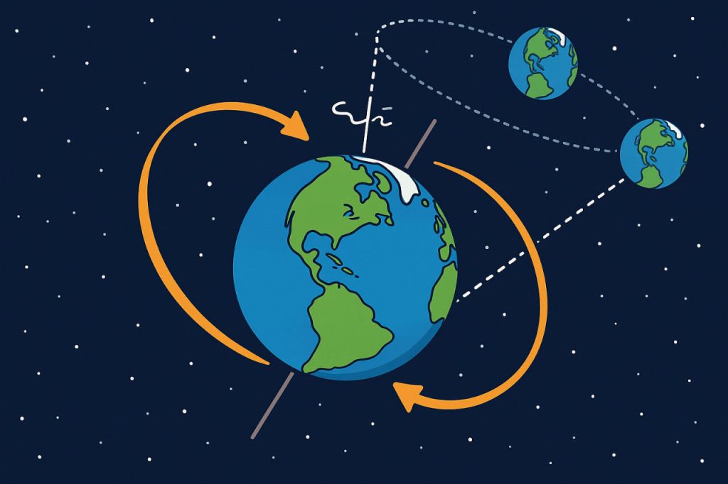 How Earth’s Axis Changes