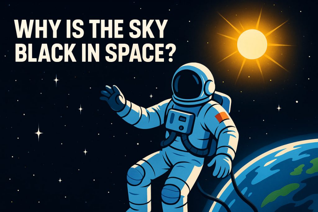 Why Is the Sky Black in Space?