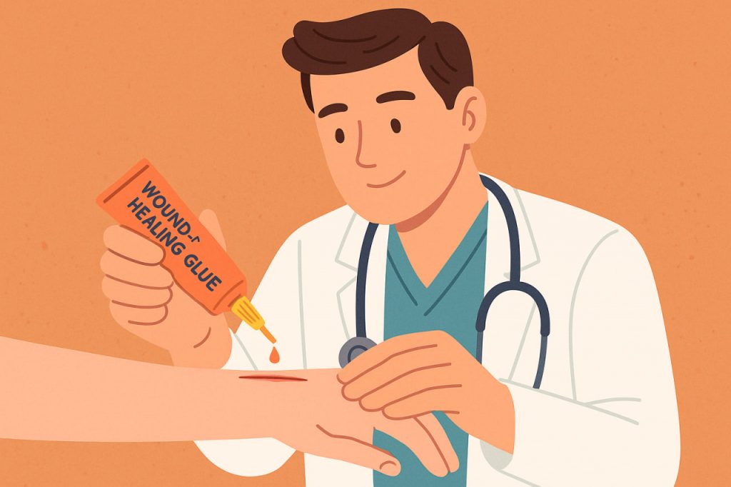 Wound-Healing Glue: A Modern Alternative to Stitches