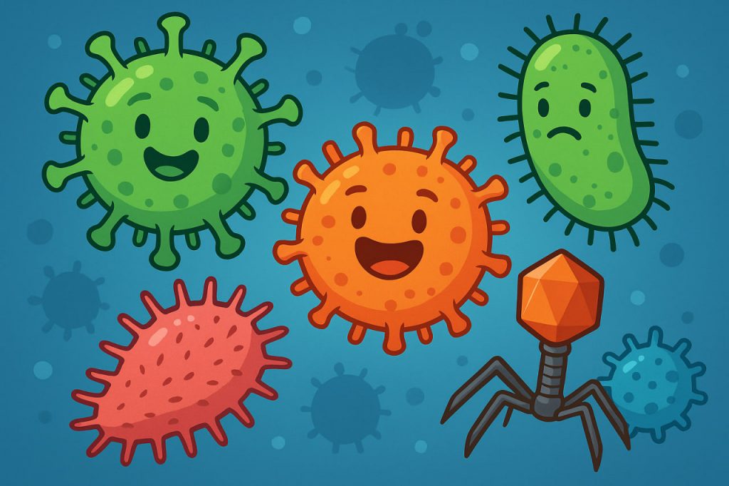 Viruses: Tiny Particles with Enormous Impact