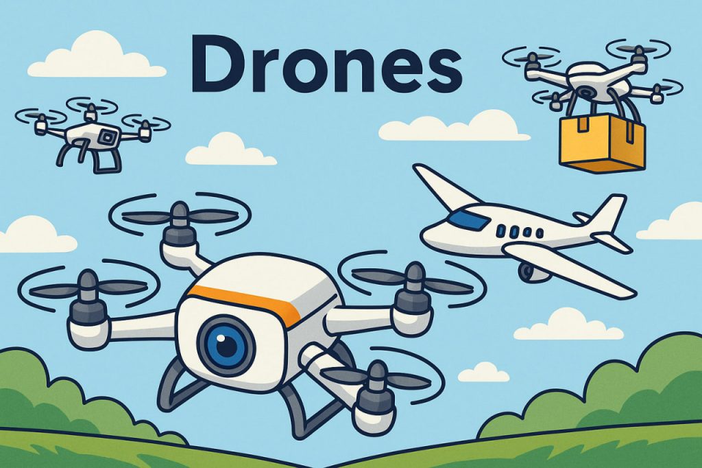 Drones: Technology, Uses, and Future Perspectives