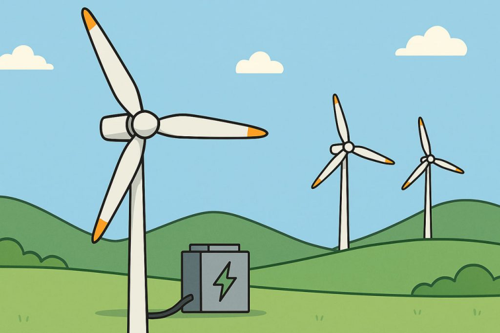 How to Turn Wind into Electricity