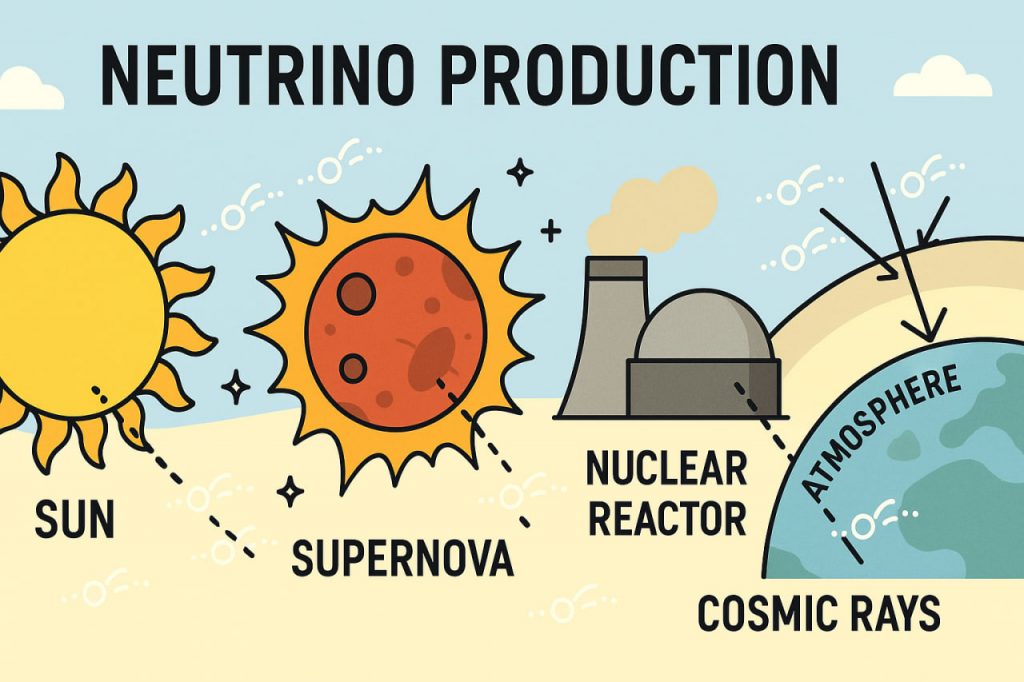 How Neutrinos Are Formed