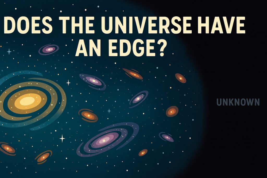 Does the Universe Have an Edge and What Could Be Beyond It?
