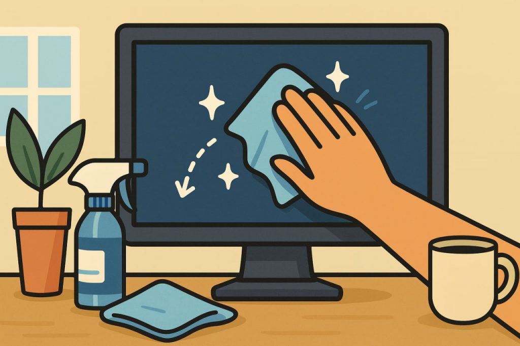 How to Clean a Computer Monitor Safely