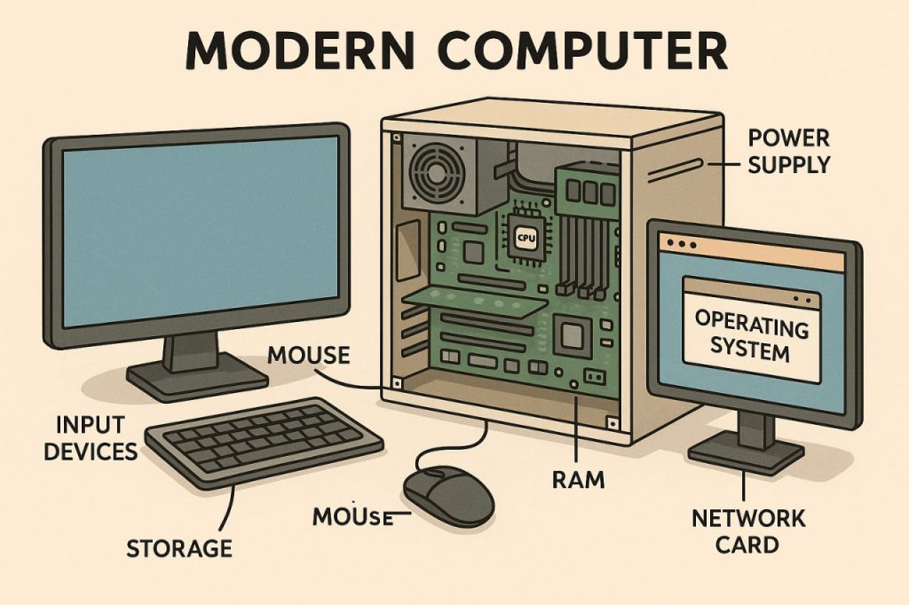 How a Modern Computer Works