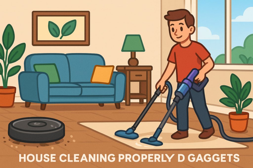How to Clean Your Home Properly and the Best Gadgets to Help You