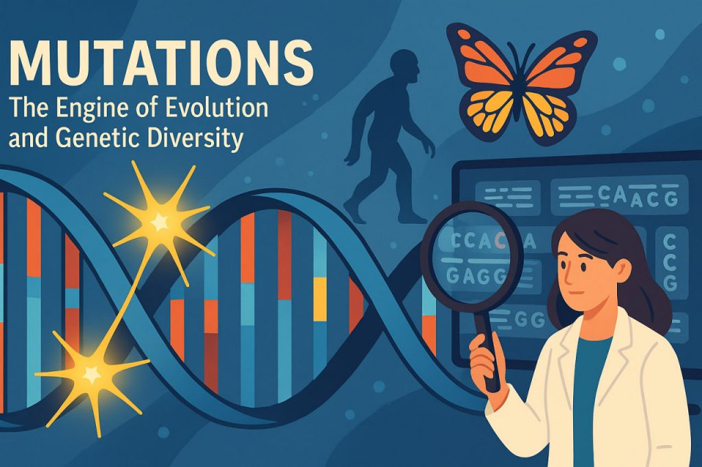 Mutations – The Engine of Evolution and Genetic Diversity