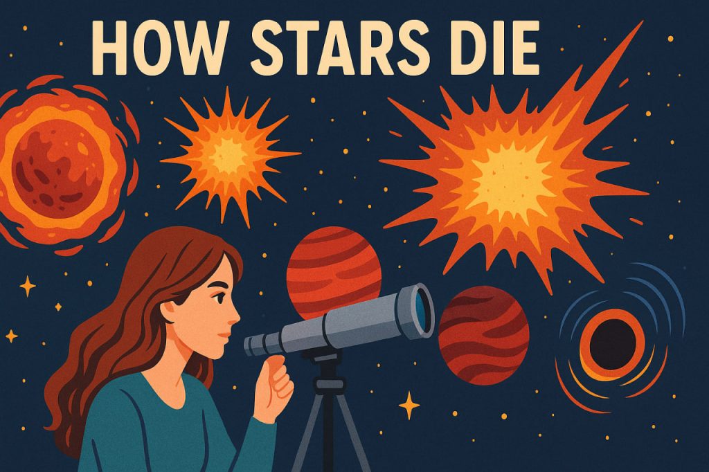How Stars Die: The Final Stages of Stellar Evolution