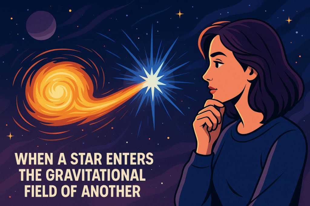 STAR WARS: What Happens When One Star Enters the Gravitational Field of Another