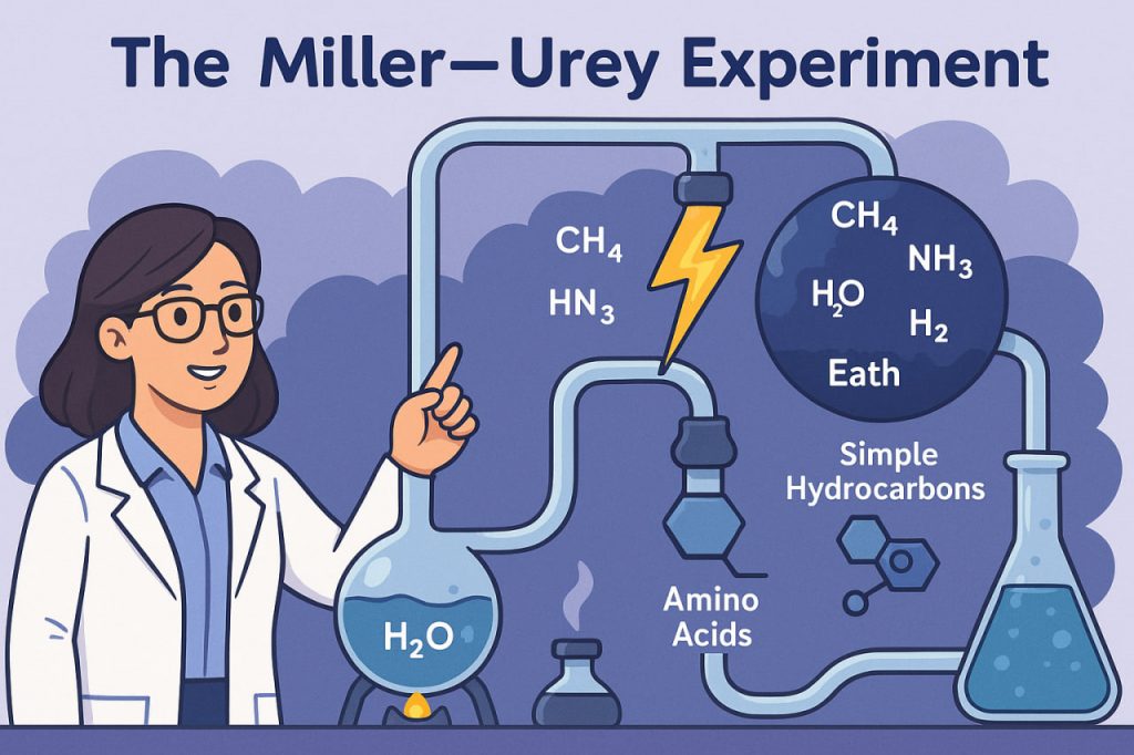 The Miller–Urey Experiment: Recreating the Chemistry of Early Earth