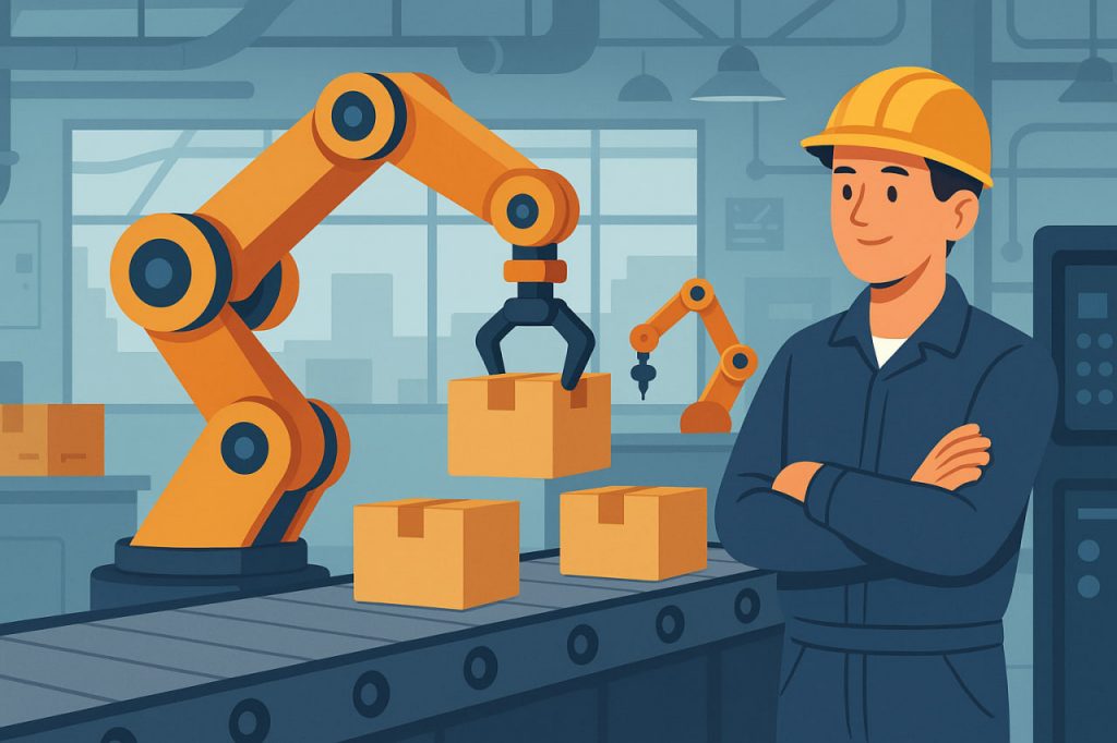 Will Robots Replace Humans in Industry? Understanding the Future of Work and Automation