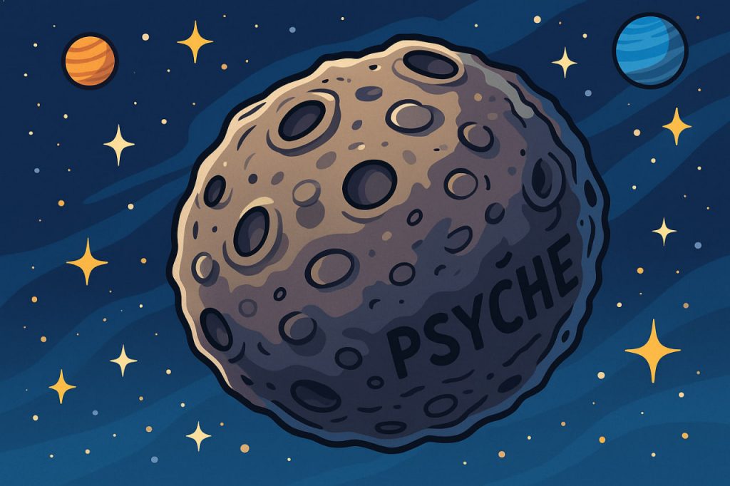 Asteroid Psyche: A Metallic World Unlike Any Other