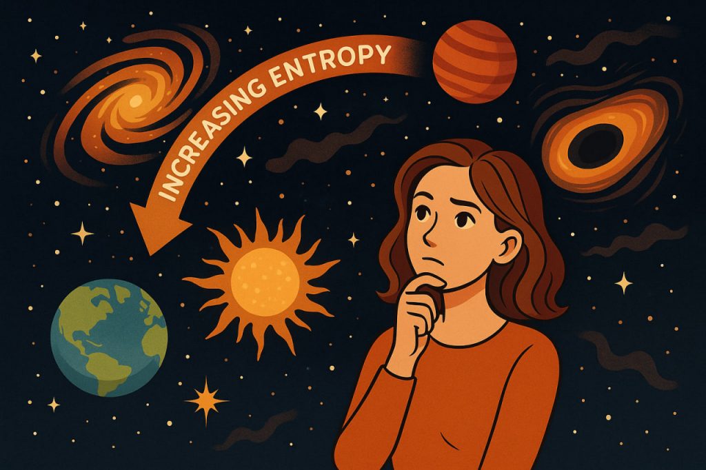 The Second Law of Thermodynamics and Our Universe