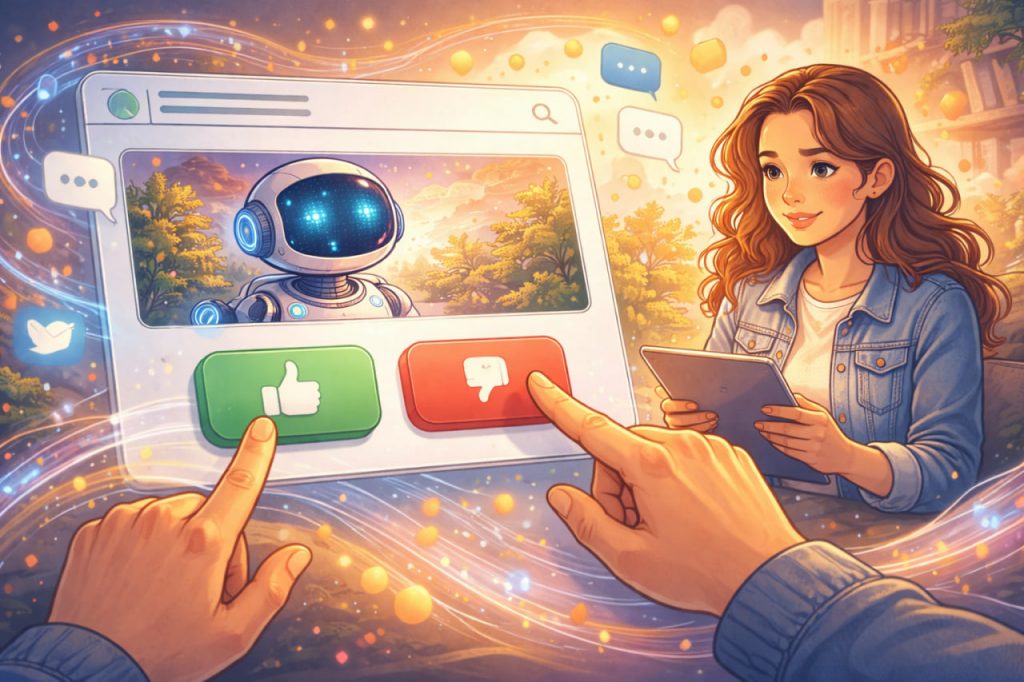 Like and Dislike Buttons Under ChatGPT Answers: Why They Exist and How They Work