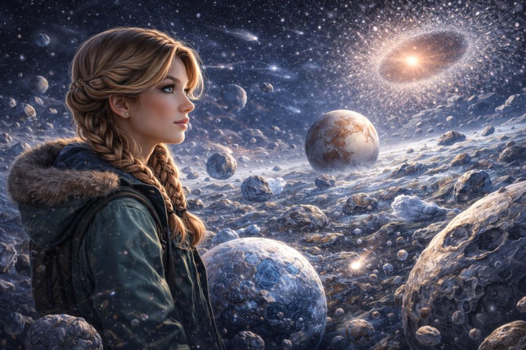 The Kuiper Belt and the Oort Cloud: Icy Worlds at the Edge of the Solar System