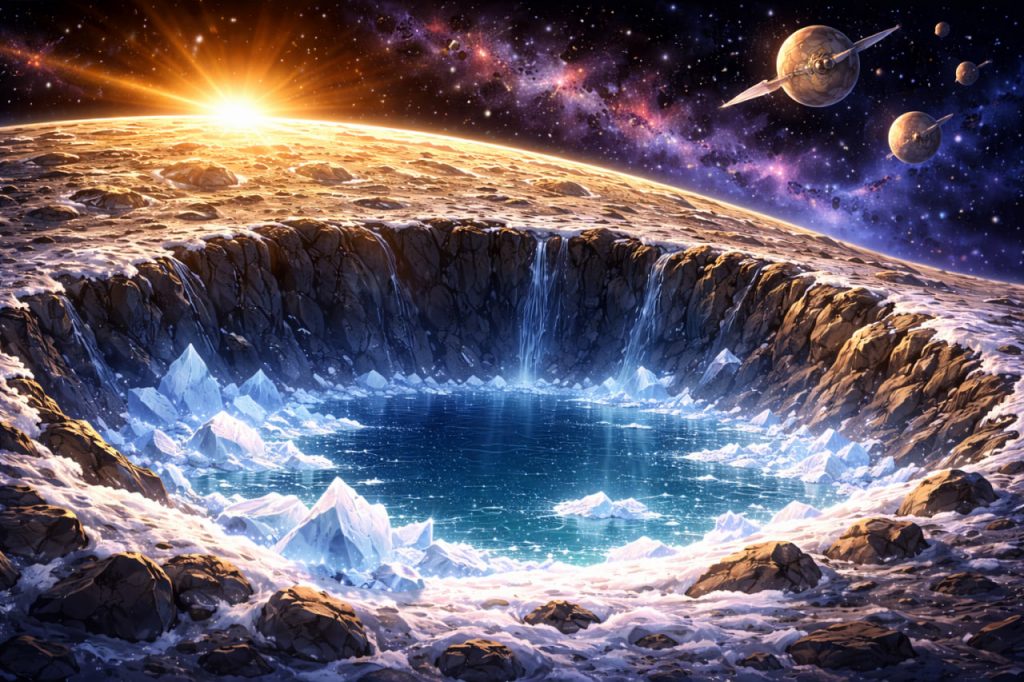 Mercury: Why Does the Closest Planet to the Sun Have Ice?