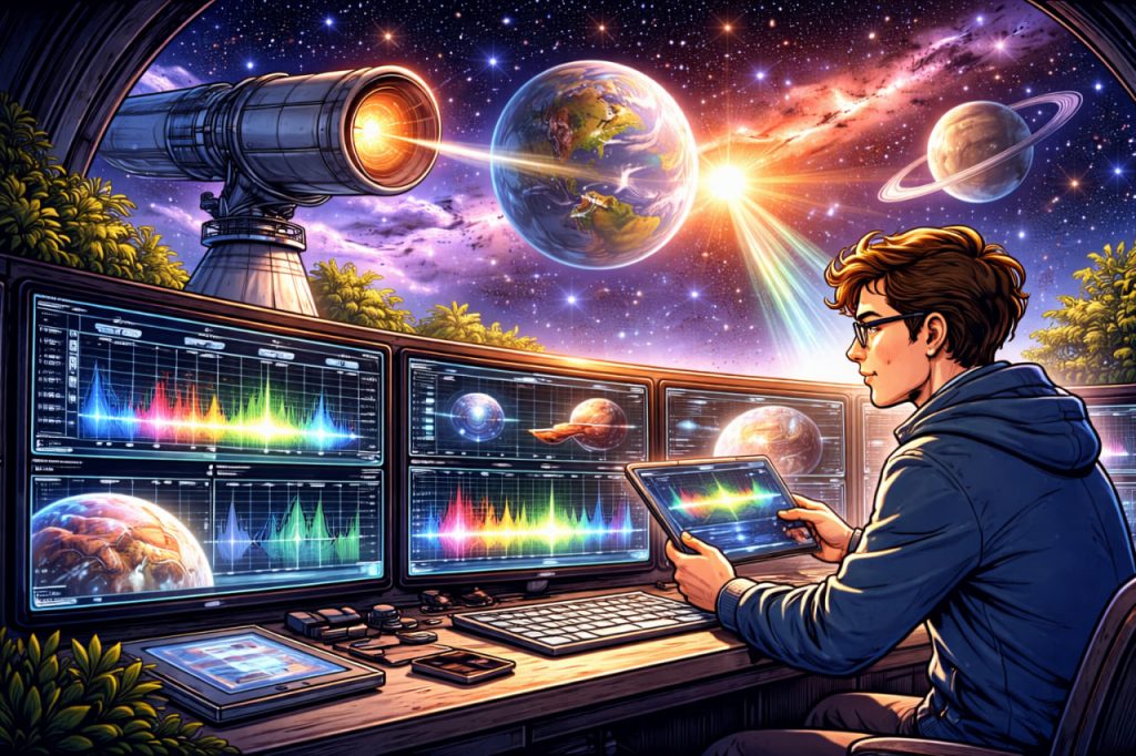 Atmospheric Spectroscopy: How Scientists Read the Chemistry of Distant Worlds