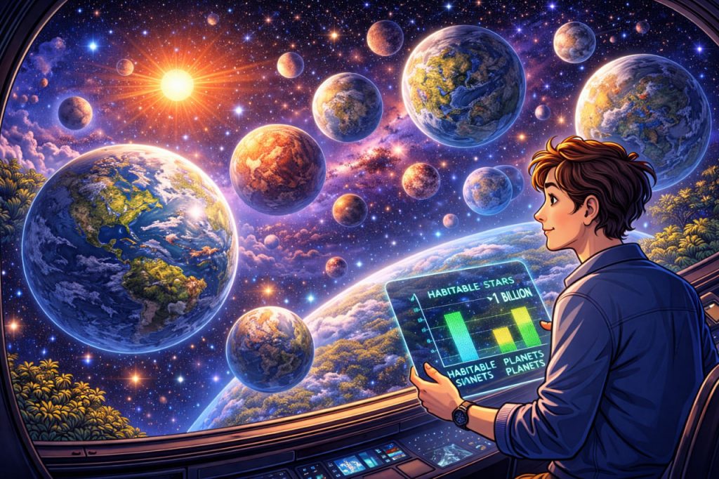 How Many Planets in the Universe Could Potentially Support Life