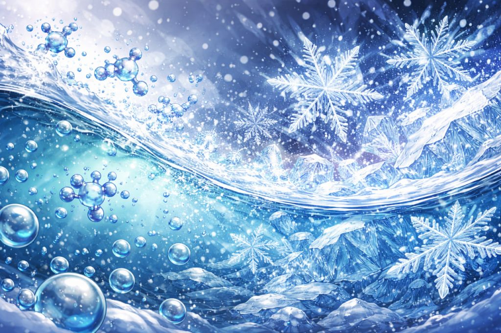 What Happens When a Liquid Turns into a Solid?