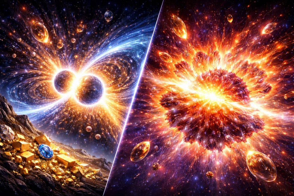 Kilonova and Supernova: Two Different Cosmic Explosions