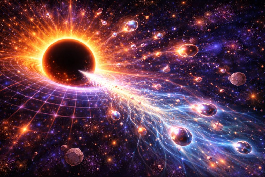 Hawking Radiation: How Black Holes Slowly Evaporate