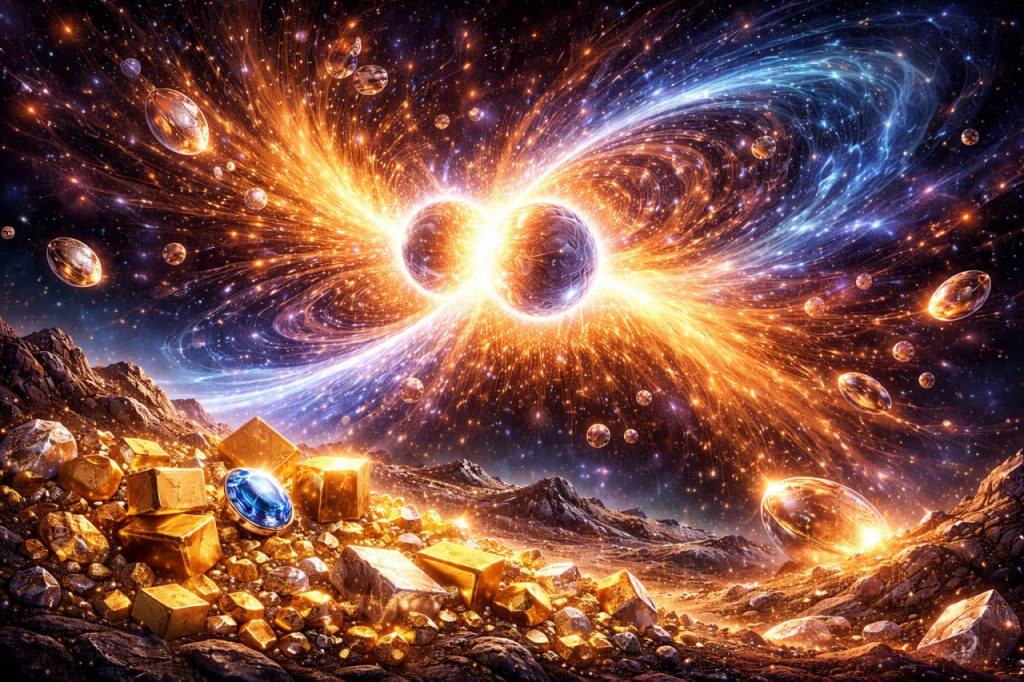 Neutron Star Mergers: The Cosmic Factories of Gold and Platinum