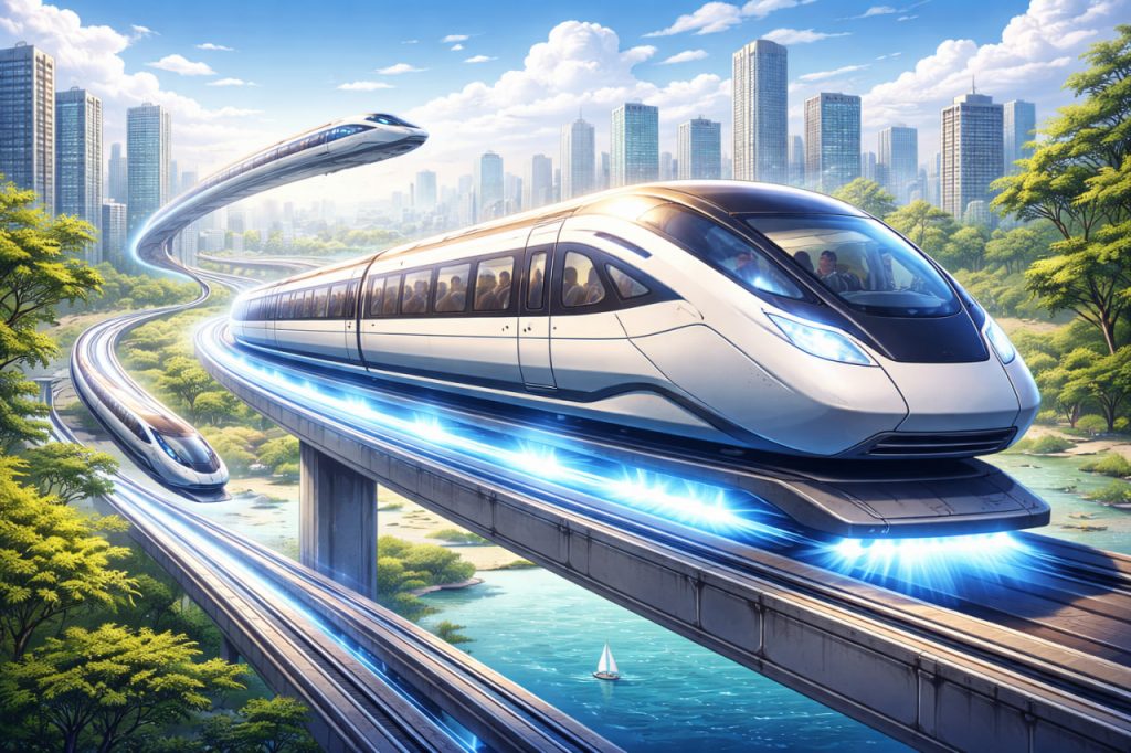 Flying Trains: The Future of High-Speed Transportation