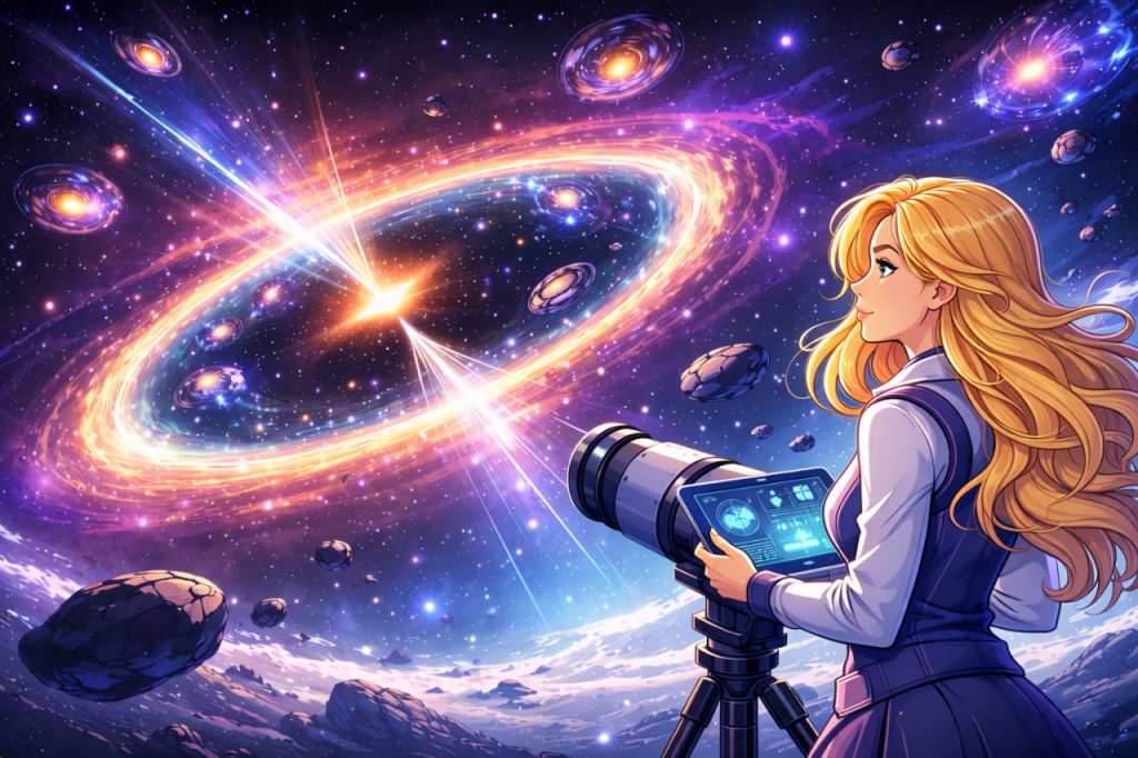 Gravitational Lensing: Einstein’s Natural Cosmic Magnifying Glass