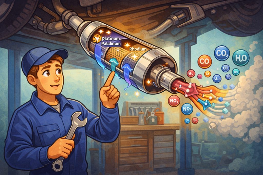 What a Car Catalytic Converter Is, Why It Is Needed, and How It Works